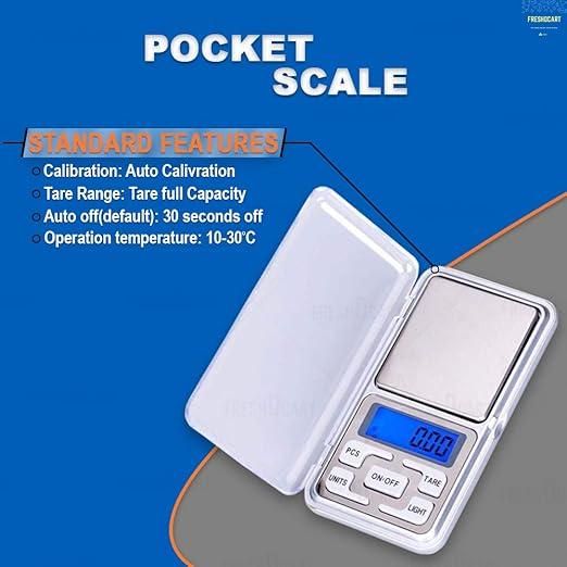 Mini Pocket Weight Scale Digital Machine With Auto Calibration