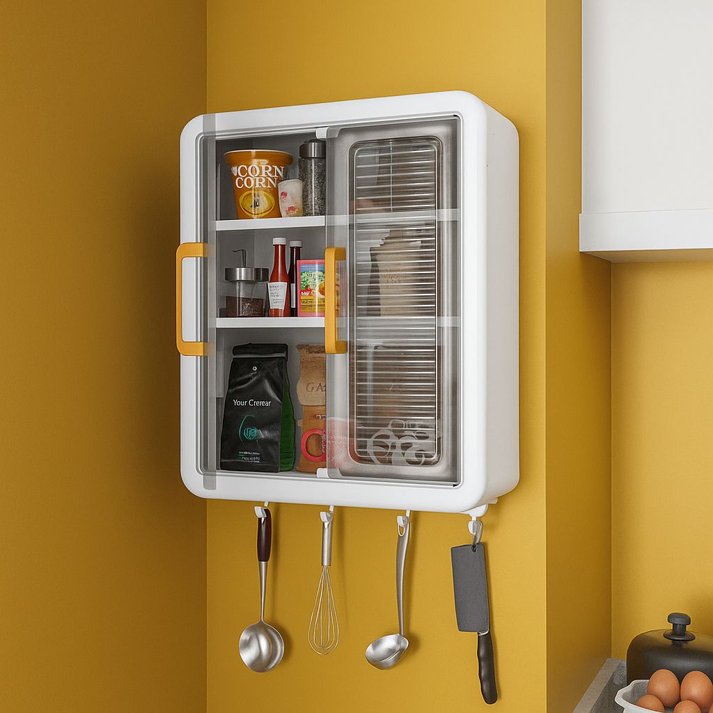 PLASTIZONE WallMate™ Multi-Purpose Kitchen Cabinet
