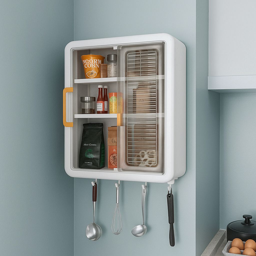 PLASTIZONE WallMate™ Multi-Purpose Kitchen Cabinet